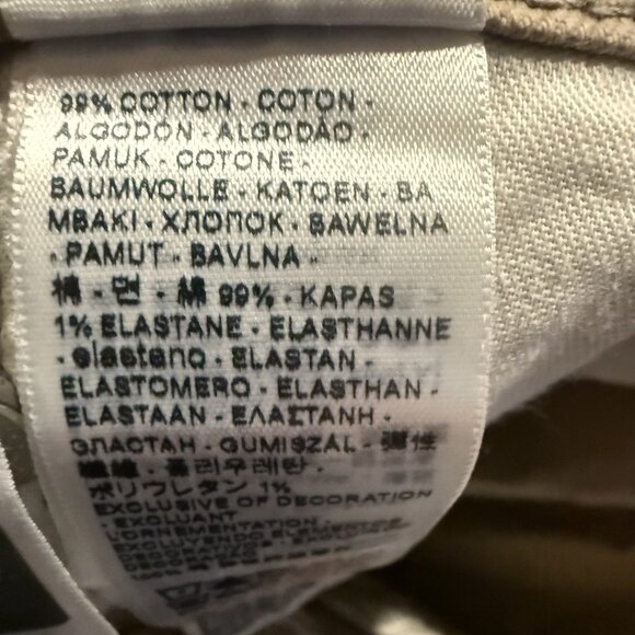 LEVI'S JEANS 505 MEN'S Size 50X34 Regular Straight Leg Stretch Khaki NWT - Picture 10 of 10